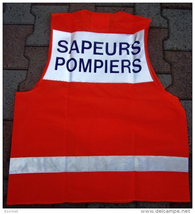 Gilet Fluo Sapeurs Pompiers - Feuerwehr