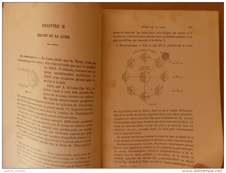 Traité de COSMOGRAPHIE à l'usage des élèves de MATHEMATIQUE A et B  par A. Grignon