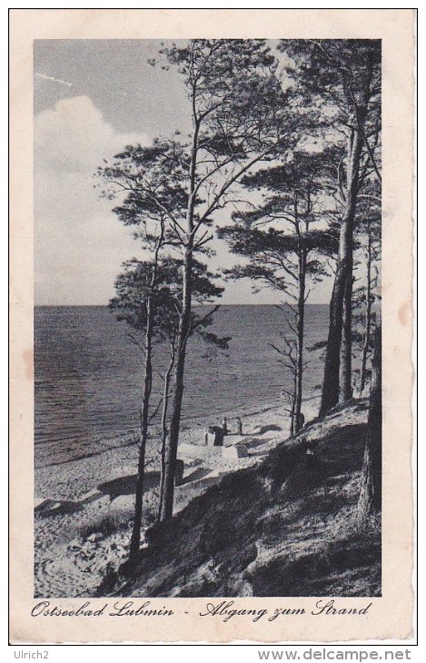 AK Ostseebad Lubmin - Abgang Zum Strand - 1938 (9096) - Lubmin