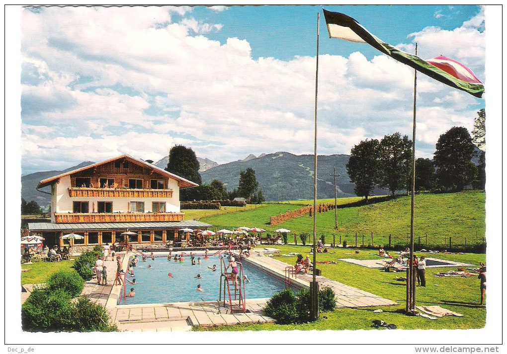 Österreich - Kulm-Ramsau Am Dachstein - Steiermark - Alpenbad Cafe Pension - Swimmingpool - Ramsau Am Dachstein