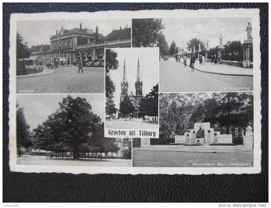 AK TILBURG STation Bahnhof 1937  ///  D*13931 - Tilburg