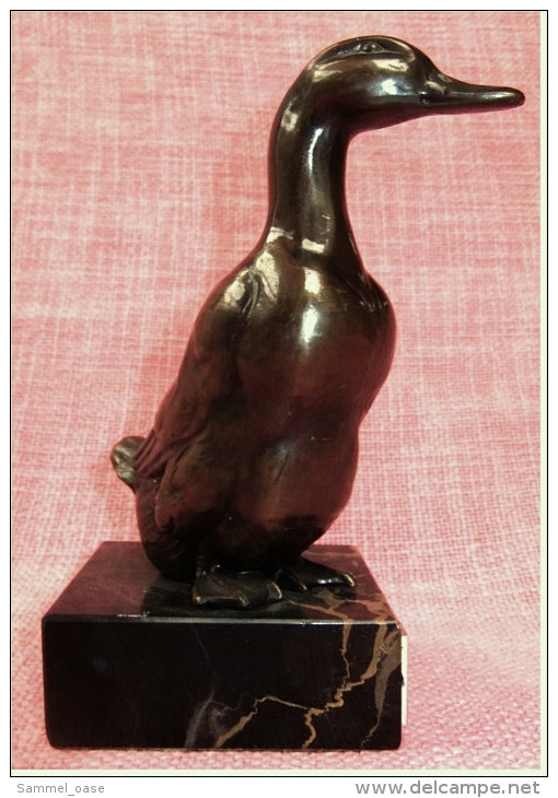 Pokal Beste Ente  -  Kreisgeflügel-Ausstellung 1971 Mörfelden  -  Ca. 16 Cm Länge - Sonstige & Ohne Zuordnung