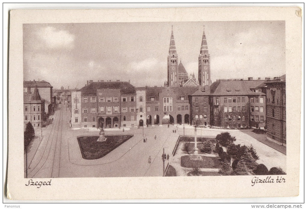 Hungary, SZEGED, Old Postcard - Hungary