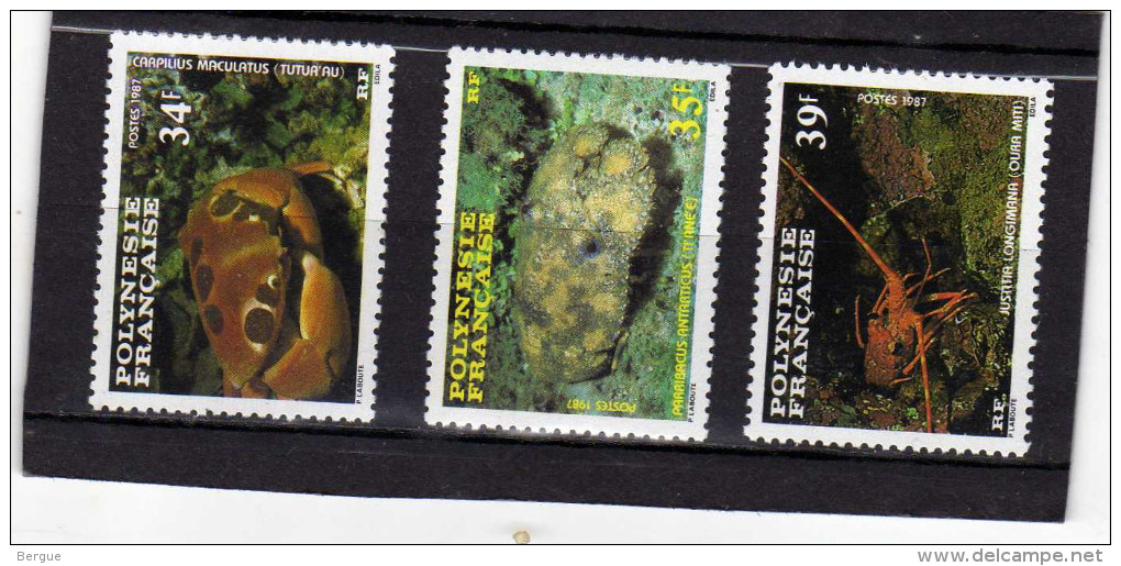 POLYNESIE FRANCAISE   N°275/277 ** LUXE - Unused Stamps