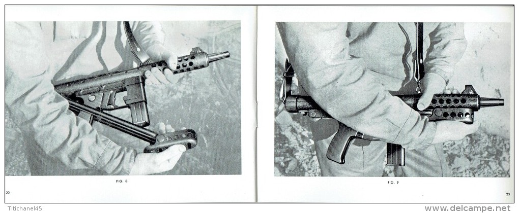 Catalogue 1965 Mitraillette SUBMACHINE GUN  MODEL Z-62  cal. 9 mm. Parabellum "STAR"- Description, fonction.,démontage