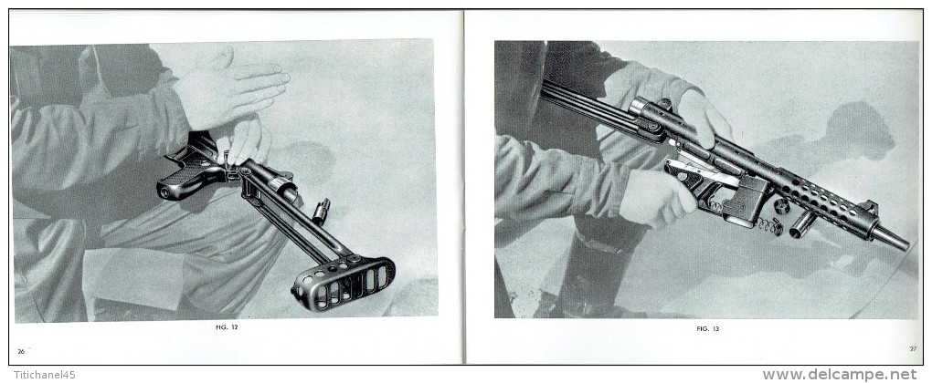 Catalogue 1965 Mitraillette SUBMACHINE GUN  MODEL Z-62  cal. 9 mm. Parabellum "STAR"- Description, fonction.,démontage