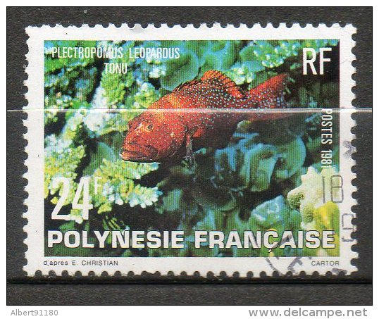 POLYNESIE  Poisson 1981  N°162 - Usati