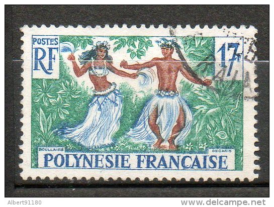 POLYNESIE  Danseurs  Tahitien 1958-60  N°10 - Oblitérés