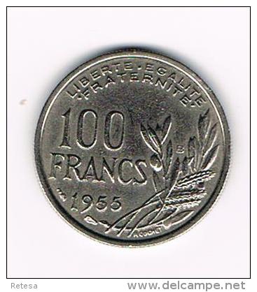 ¨ FRANKRIJK 100  FRANCS 1955 B - Autres & Non Classés