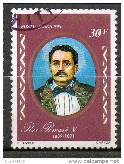 POLYNESIE  P Aérienne Roi PomaréV 1976  N°109 - Used Stamps