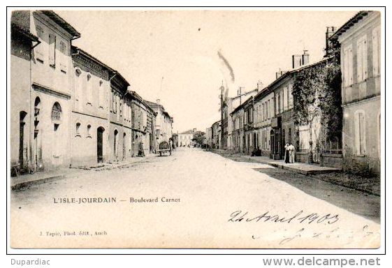 32 - Gers / L'ISLE-JOURDAIN -- Boulevard Carnot. - Autres & Non Classés