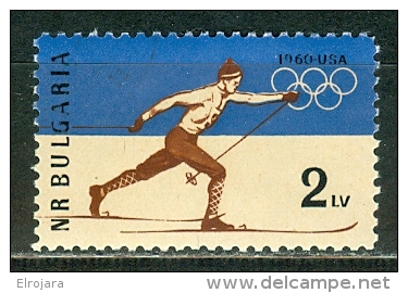 BULGARIA Stamp Mint Without Hinge - Winter 1960: Squaw Valley