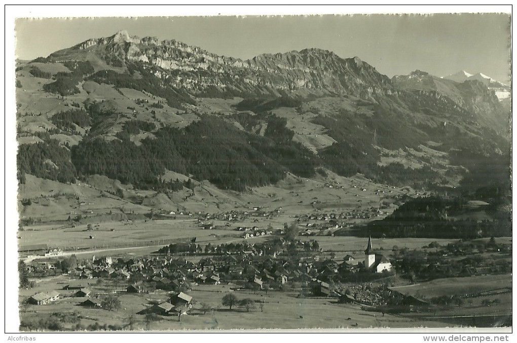 Suisse CP Sm Photo Frutigen Mit Gehrihornkette Doldenhorner - Frutigen