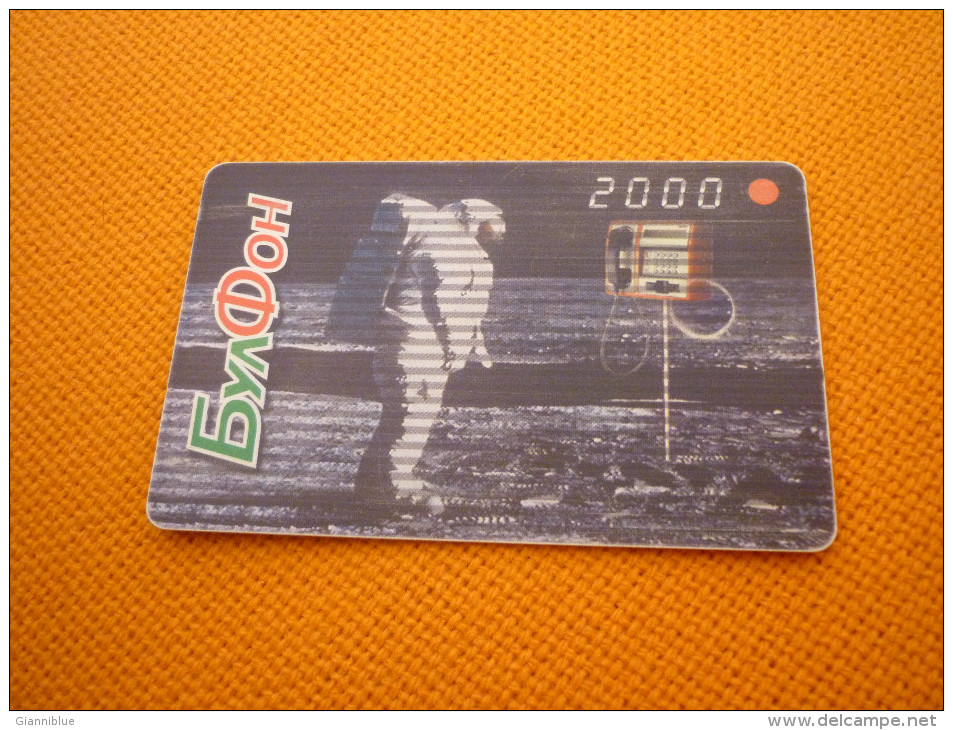 Space Espace Astronaut - Bulgaria Phonecard - Espace