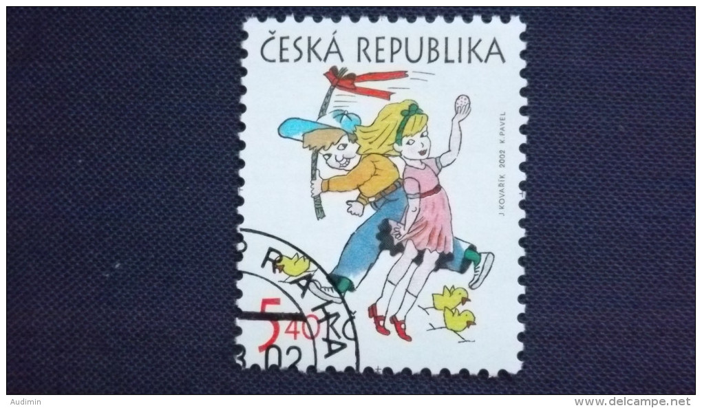 Tschechische Republik, Tschechien 316 Oo/used, Ostern 2002 - Gebruikt