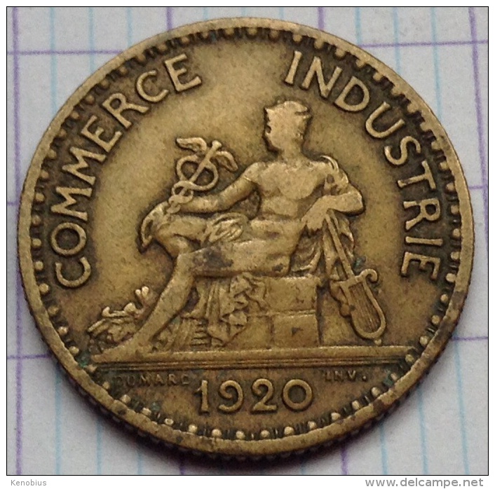 France - 1 Franc - 1920 - Autres & Non Classés