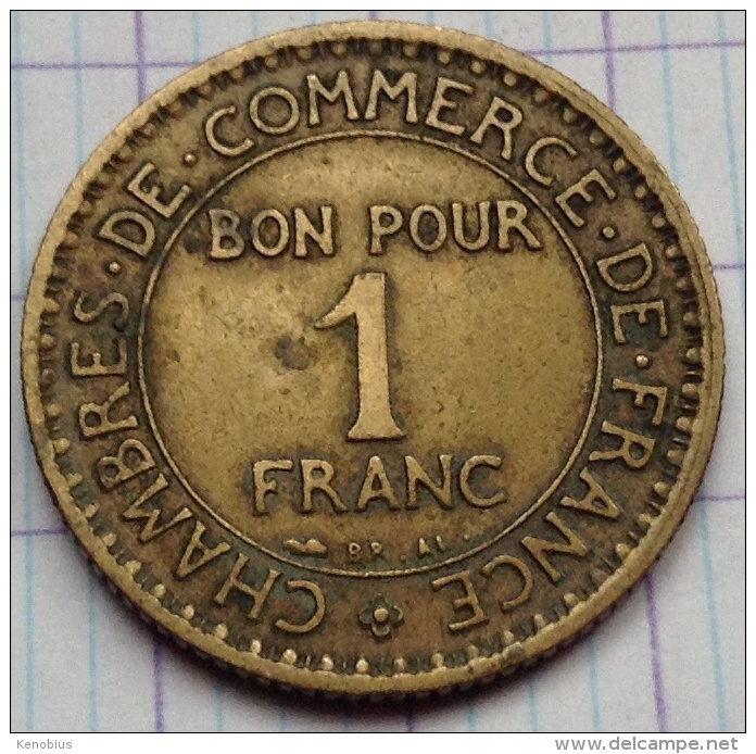 France - 1 Franc - 1920 - Autres & Non Classés