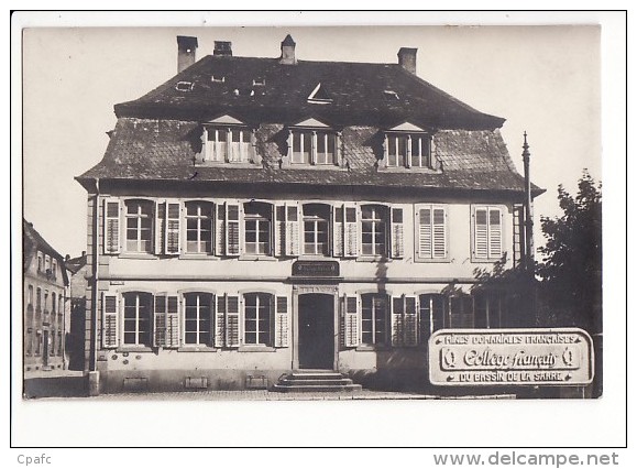 Allemagne - Le Collège Français, Mines Domaniales Française Du Bassin De La Sarre - Other & Unclassified