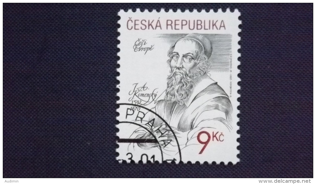 Tschechische Republik, Tschechien 283 Oo/used, Jan Amos Komensky (1592-1670), Theologe Und Pädagoge - Used Stamps