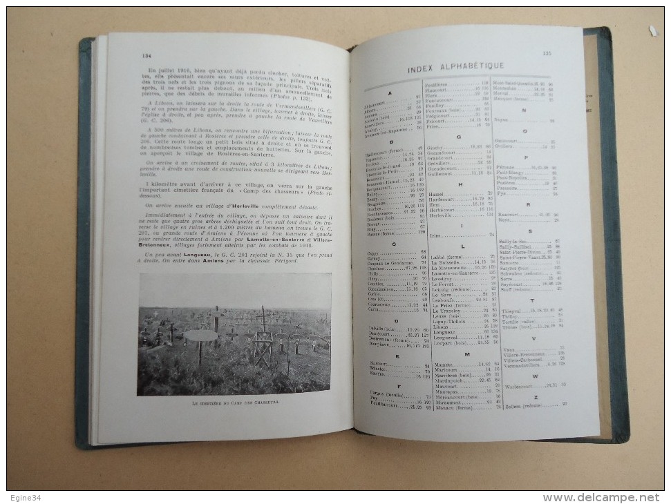 Guides Illustrés MICHELIN des Champs de Bataille - Les Batailles de la SOMME   - 1920