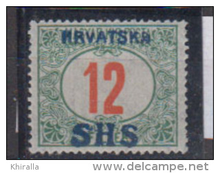 YOUGOSLAVIE    1919   TEXE   N°  4      COTE  100 € 00           ( 21 ) - Portomarken