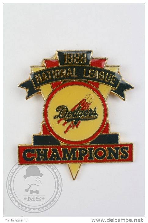 1988 National League Dodgers Champions - Pin Badge #PLS - Baseball