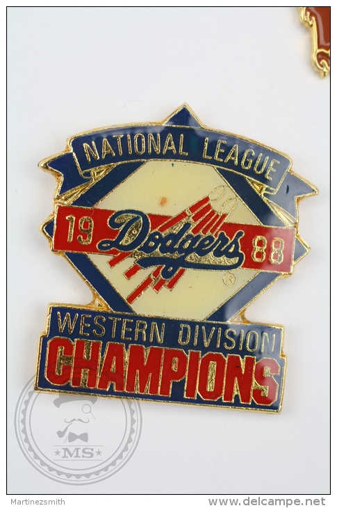 1988 National League Dodgers Western Division Champions - Pin Badge #PLS - Béisbol