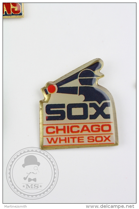 Chicago White Sox Basseball Team - Pin Badge #PLS - Honkbal