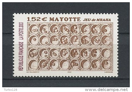 MAYOTTE 2003  N° 145 ** Neufs = MNH Superbe Jeu De Mraha Games - Unused Stamps