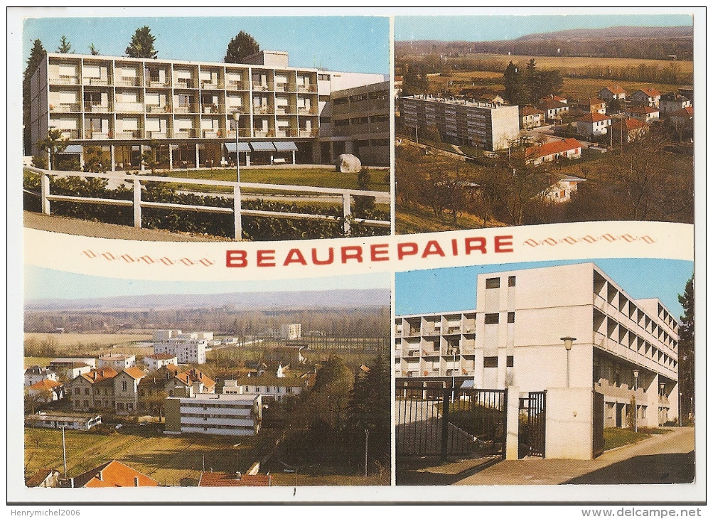 Isère - 38 - Beaurepaire Maison De Retraite " Le Dauphin Bleu " Hopital Luzy - Hlm Michel Villaz 1980 - Beaurepaire