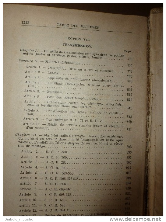 1951 MANUEL du Gradé :PISTOLET AUTOMAT,P-M;CARABINE;MITRAILLEUSES;FUSIL ;LANCE-ROQUETTE;GRENADES; MINE;EXPLOSIF;GAZ..etc