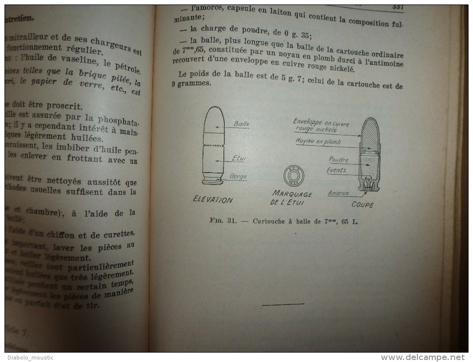 1951 MANUEL du Gradé :PISTOLET AUTOMAT,P-M;CARABINE;MITRAILLEUSES;FUSIL ;LANCE-ROQUETTE;GRENADES; MINE;EXPLOSIF;GAZ..etc