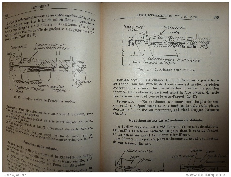 1951 MANUEL du Gradé :PISTOLET AUTOMAT,P-M;CARABINE;MITRAILLEUSES;FUSIL ;LANCE-ROQUETTE;GRENADES; MINE;EXPLOSIF;GAZ..etc