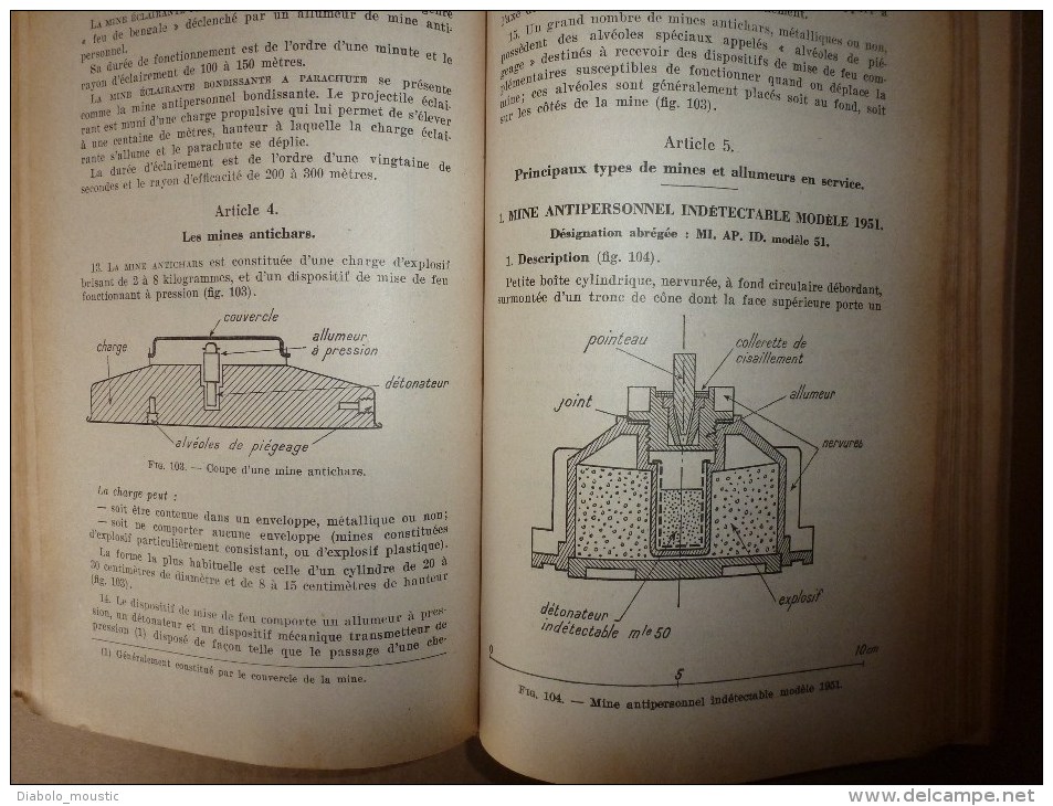 1951 MANUEL du Gradé :PISTOLET AUTOMAT,P-M;CARABINE;MITRAILLEUSES;FUSIL ;LANCE-ROQUETTE;GRENADES; MINE;EXPLOSIF;GAZ..etc