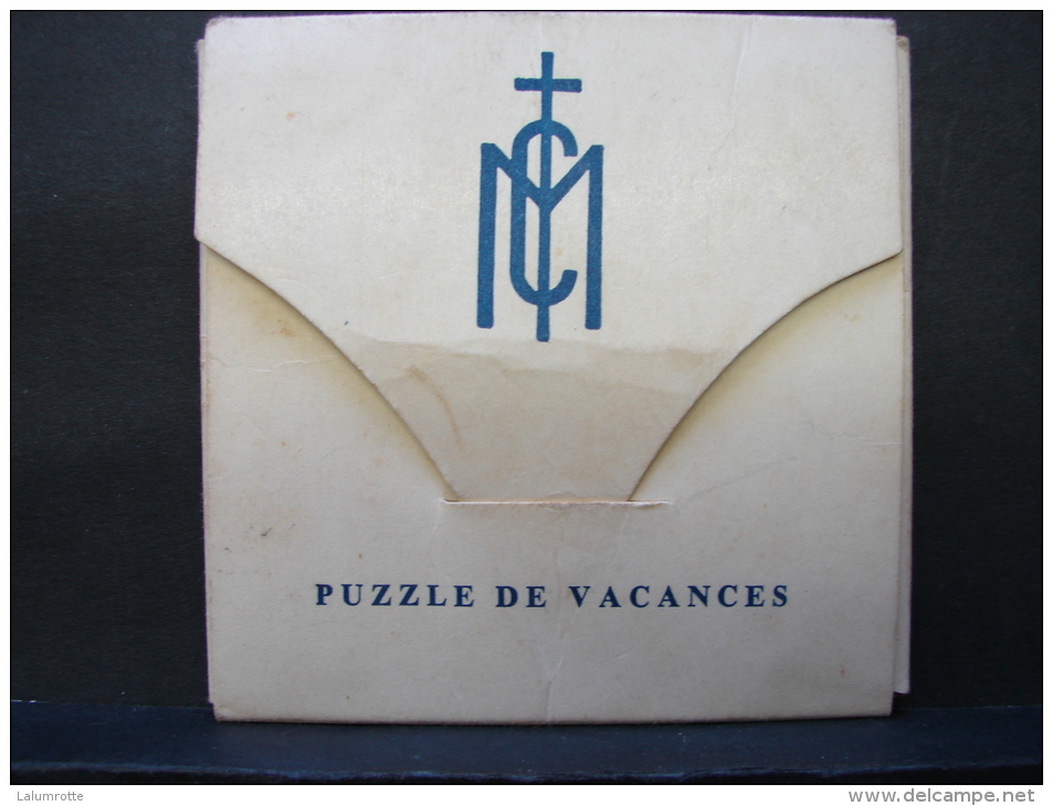 Jeux. 11. Petit Puzzle Du Centre De Vacances Des Mutualités Chrétiennes. - Puzzles