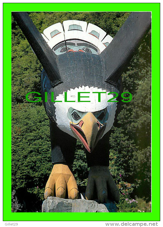 KETCHIKAN, ALASKA - SAXMAN TOTEM PARK - EAGLE TOTEM POLES - PHOTO BY FRED HIRSCHMANN - NATHAN JACKSON - - Other & Unclassified