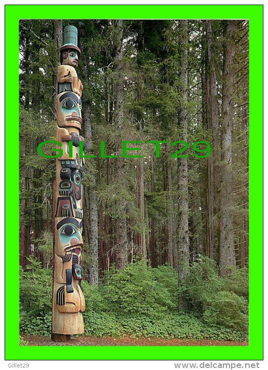 SITKA, ALASKA - SITKA NATIONAL HISTORICAL PARK - TOTEM POLES - PHOTO, FRED HIRSCHMANN - - Other & Unclassified