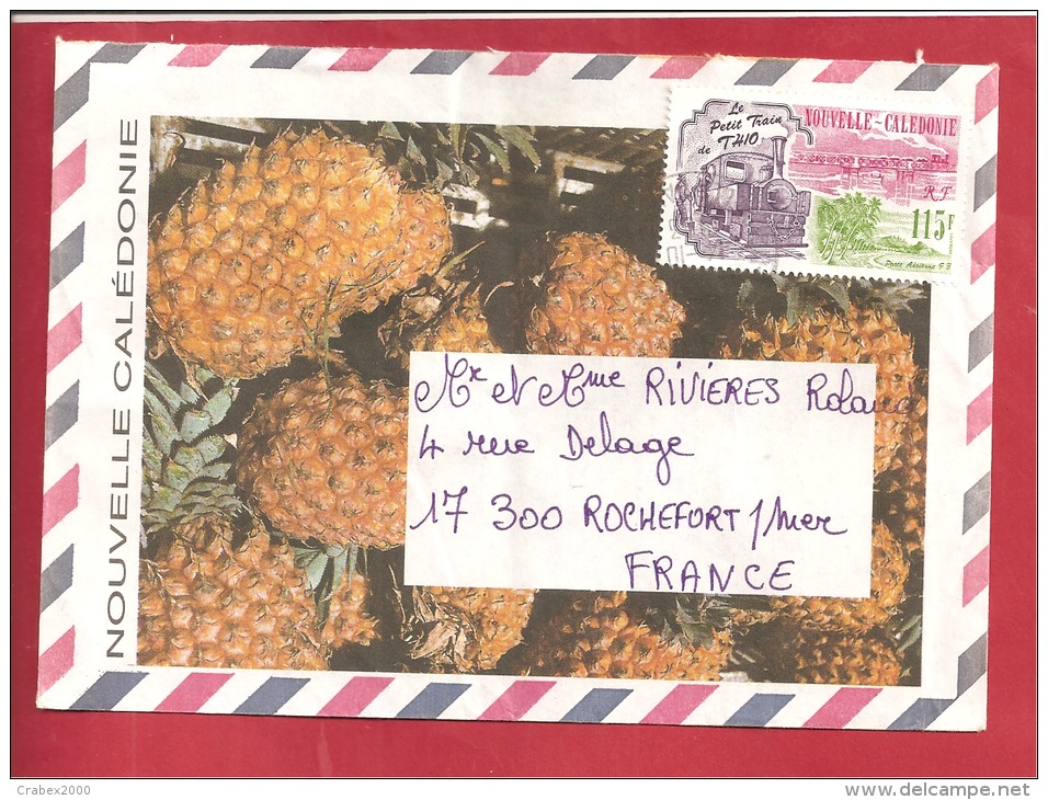 Y&TN°PA301  NOUMEA      Vers      FRANCE  Le    1993 - Lettres & Documents