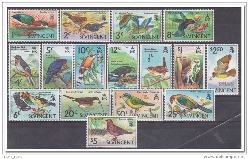 St. Vincent 1970, Postfris MNH, Birds - St.-Vincent En De Grenadines