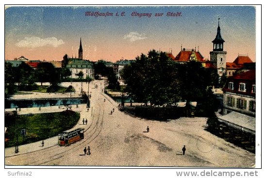 GERMANY - THURINGIA - MULHAUSEN - EINGANG SUR STADT 1918 - Muehlhausen