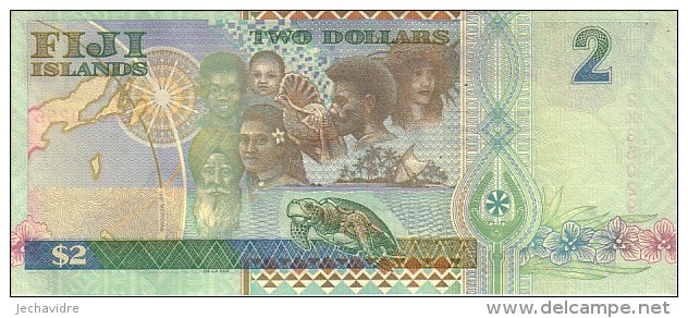 FIJI   2 Dollars  Commemoratif Année 2000   Pick 102      ***** BILLET  NEUF ***** - Fidschi