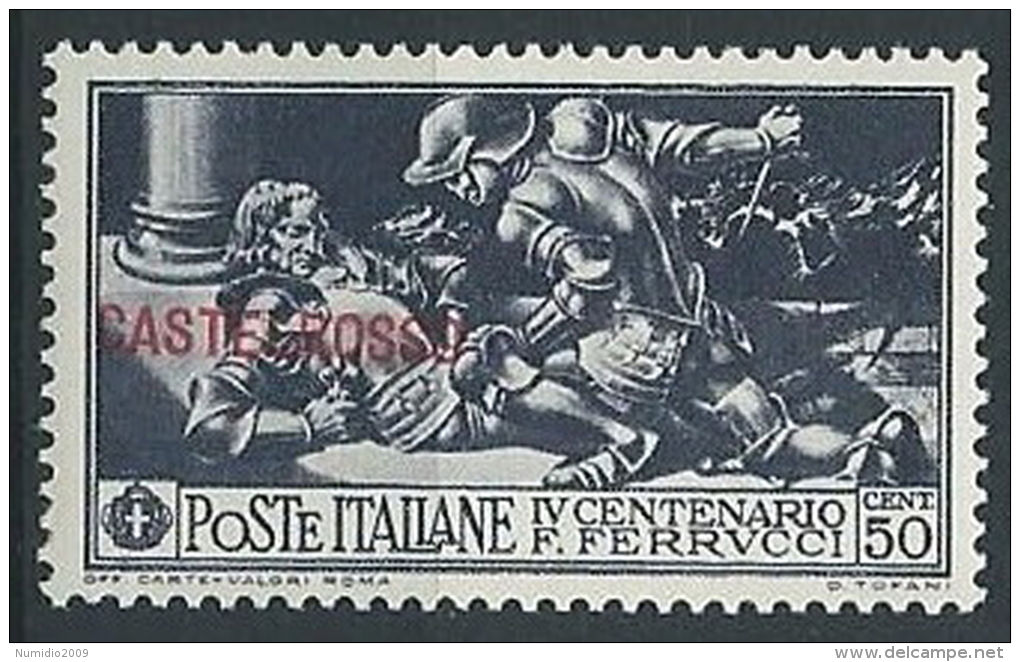 1930 CASTELROSSO FERRUCCI 50 CENT MNH ** - ED966 - Castelrosso