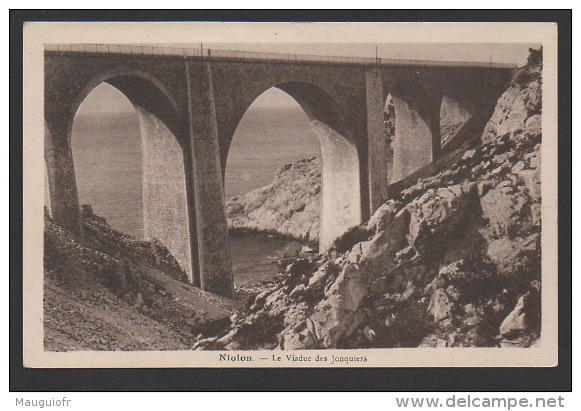 DD / 13 BOUCHES-DU-RHÔNE / LE ROVE / CALANQUE DE NIOLON / LE VIADUC DES JONQUIERS - Autres & Non Classés