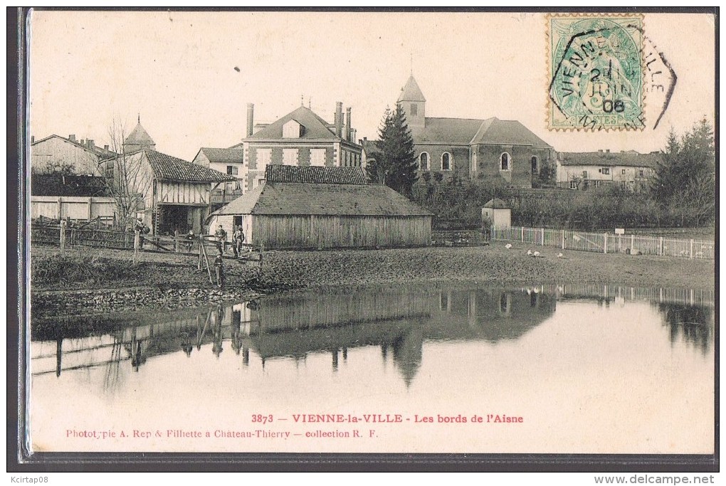 VIENNE - LA - VILLE . Les Bords De L'Aisne . - Autres & Non Classés