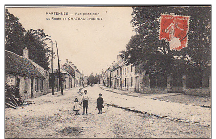 02 Hartennes        Rue Principale - Autres & Non Classés