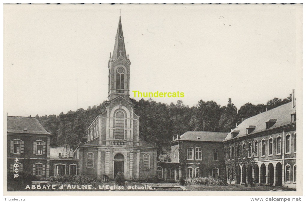 CPA  ABBAYE D'AULNE L'EGLISE ACTUELLE - Thuin