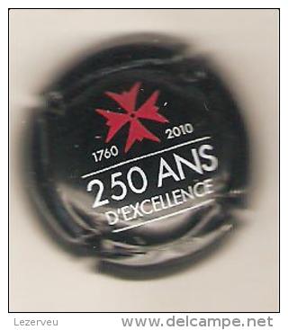 CAPSULE MUSELET CHAMPAGNE LANSON 250 ANS D'EXCELLENCE 1760 2010 - Lanson