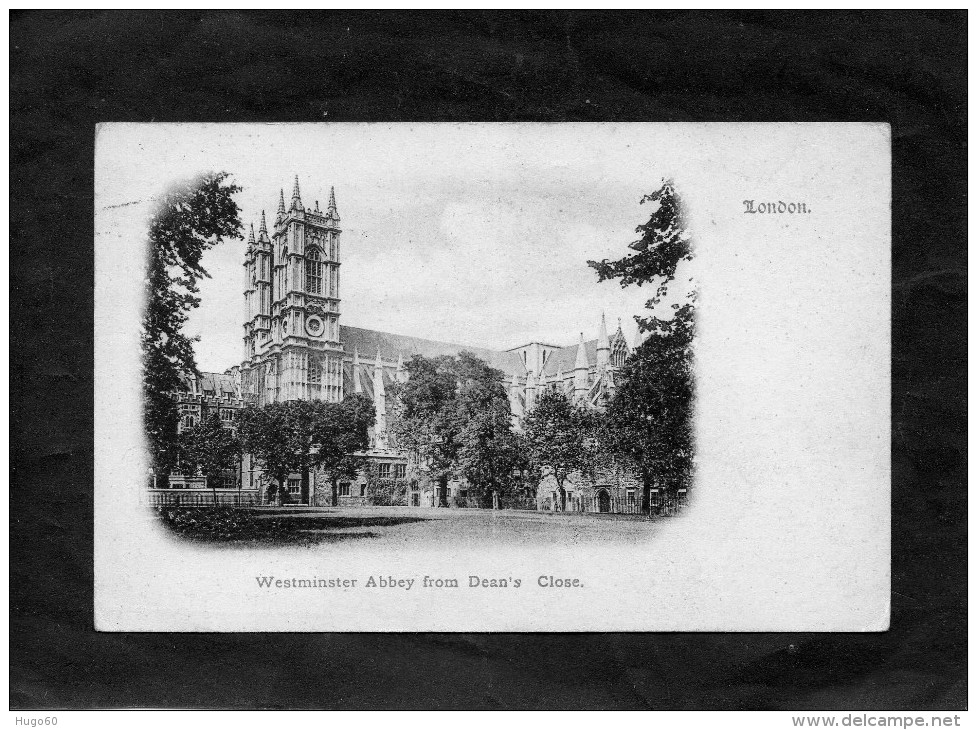 London - Westminster Abbey From Dean's Close - Autres & Non Classés