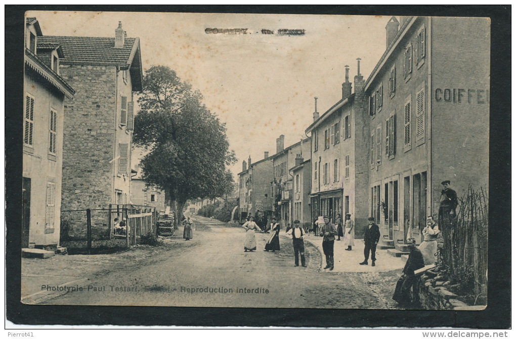 GOLBEY - Rue D'Épinal (écrite En 1914 - Franchise Militaire) - Golbey