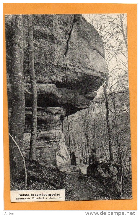 Petite Suisse 1905 Luxembourg Postcard - Muellerthal